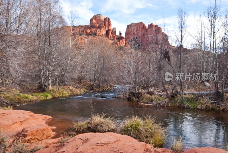 Oak Creek and Cathedral Rocks